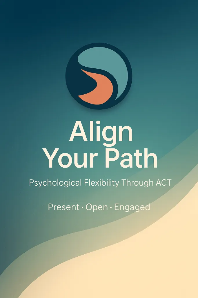 Startbildschirm der App „Align Your Path“